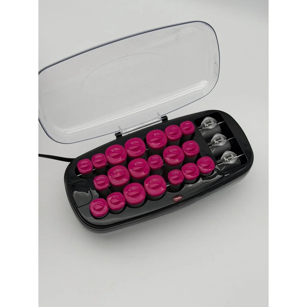 Conair Xtreme Instant Heat 20 Roller Hair Setter Pink Black CHV28-XTR Hot Roller